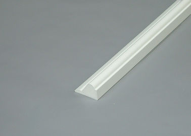 Uv-Proof 10ft PVC Foam Sheet , Base Cap White Vinyl PVC Mouldings For Home