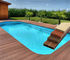 Outdoor Decking Flooring Backyard Pools WPC Composite Decking